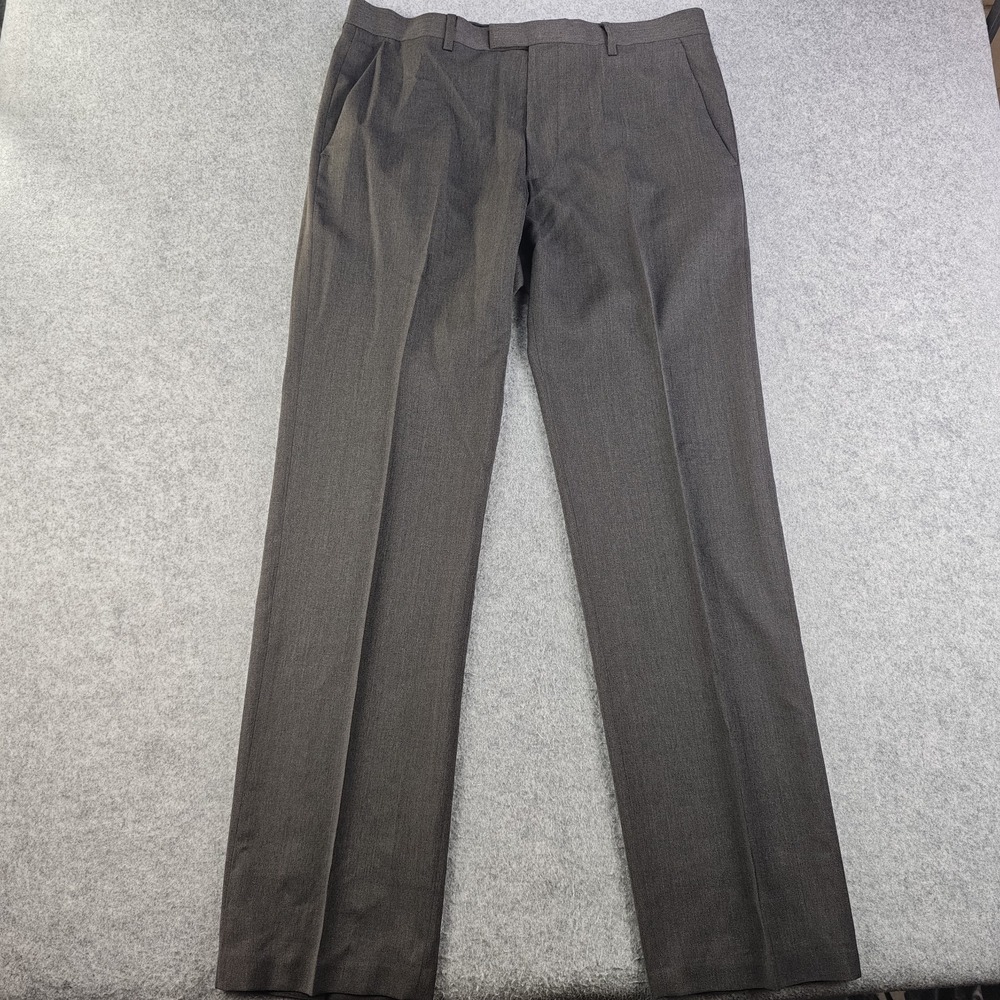 Banana Republic Dress Pants Mens 34x32 Gray Cerruti Wool Tailored Slim Fit